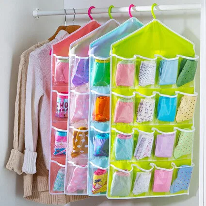 Heißer 16 Taschen Kleiderschra – Sock Organizer Tray Bewertung und Preis