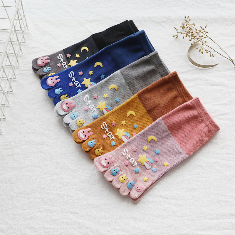 5 Paar Fünf-Finger-Socken für  – Toe Sock Split Bewertung und Preis