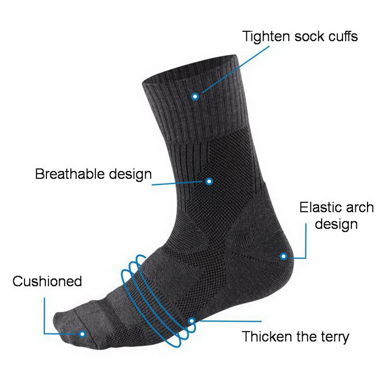 1 Paar merinowolle herren sock – Wool Hiking Sock Bewertung und Preis