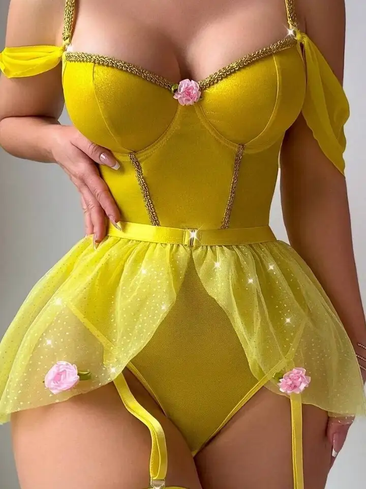 Sexy glänzende Einteiler-Bodys – Fishnet Stocking Women Bewertung und Preis